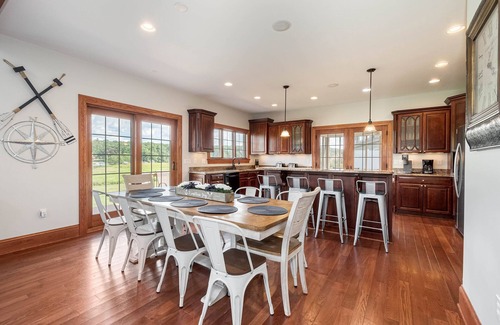 Waterfront Greens House | Unforgettable Retreat | Indoor Pool, Spa & Game Room Bliss
