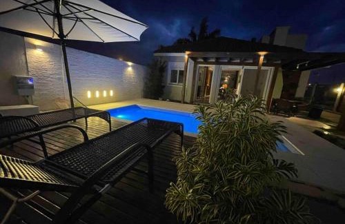 Arroio Teixeira House | Beautiful Beach House with Pool, Pet-Friendly & Family Fun