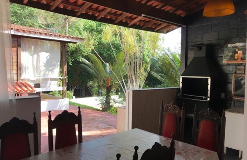 Aruja House | Linda Chácara: Family-Friendly Getaway with Pool Access