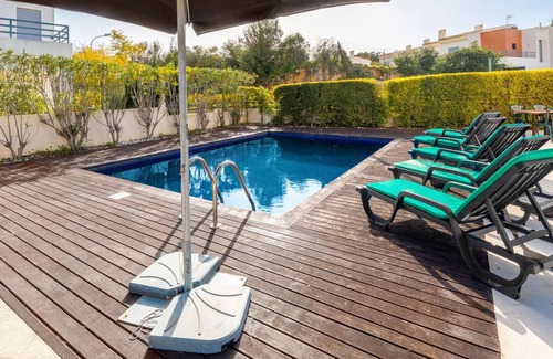 Santa Eulalia Villa | Discover LINDA Oura Beach 4BR Villa with Oceanfront Pool