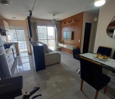 Vila Assuncao Apartment | Ideal Stay at Apto Praia Grande Ocian with Ocean View & Pool