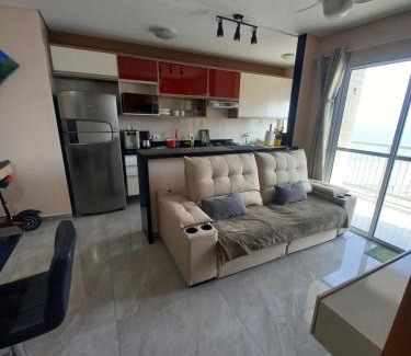 Vila Assuncao Apartment | Ideal Stay at Apto Praia Grande Ocian with Ocean View & Pool