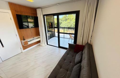 Governador Celso Ramos Apartment | Prime Apartment Steps from the Beach with Ocean View