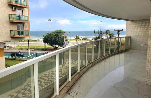 Vila Nova Apartment | Oceanfront Apartment at Praia do Forte with Pool & Great Views