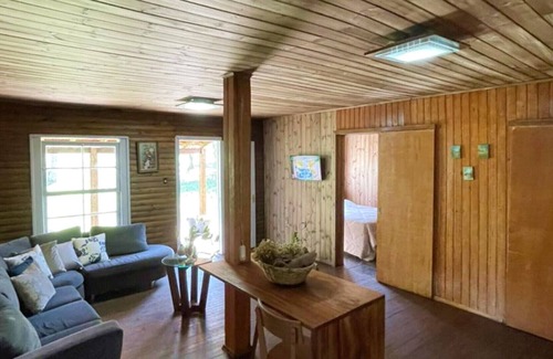 Caraa Ski Chalet | Lindo chalé rustico beira-rio com lazer, Caraá/RS