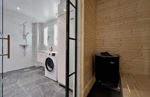 Salen Apartment | Lindvallen Ski Resort Pool and Padel - Sauna - 6 Guests