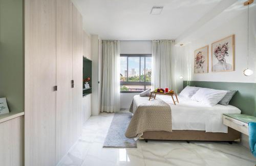Tatuape Apartment | Modern Linea Studios: Budget-Friendly Stay Awaits You
