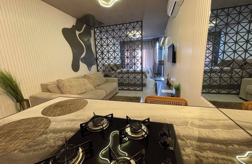 Jardim das Avenidas Apartment | Discover Link Araranguá: Pet-Friendly Stay with Kitchen