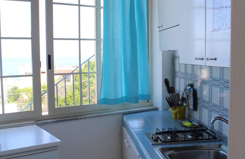 Canneto Apartment | Oceanfront Maestrale House on Lipari Island for 2-3 Guests