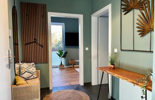 Korbecke Apartment | Inviting Suite at Möhnesee with Fireplace & Hot Tub