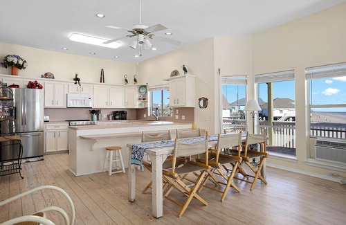 Spanish Grant House | Beachfront Bliss with Unobstructed Ocean Views & Hot Tub
