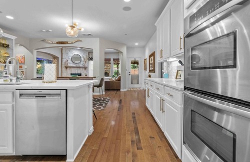 Little Elm House | Delightful Little Elm Paradise: Cinema, Spa & Hot Tub Oasis