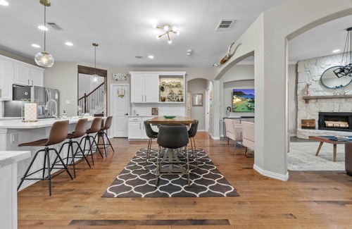 Little Elm House | Delightful Little Elm Paradise: Cinema, Spa & Hot Tub Oasis
