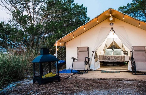 Jekyll Island Villa | Little Raccoon Key: Private Island Glamping