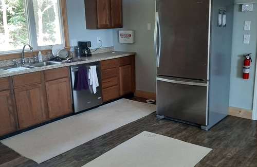 Gray House | Beautiful Little Sebago Home with Sandy Beach & Sunsets