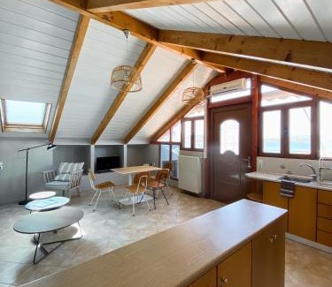 Moudros Apartment | Experience Lemnos at the Star-Rated Attic Apartment