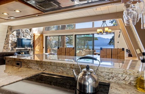 Crystal Bay House | Serene Lakeview Cabin with Hot Tub & Family Amenities