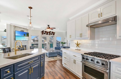 Jamaica Beach House | Idyllic Canal Retreat with Pool, Hot Tub, and Tiki Hut!