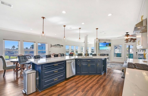 Jamaica Beach House | Idyllic Canal Retreat with Pool, Hot Tub, and Tiki Hut!