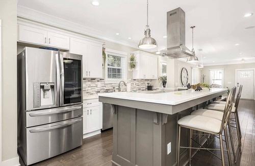 Charlotte House | Stylish Uptown Getaway with Open Great Room & Pet Friendly