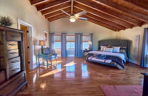 Morganton House | Experience Bliss at Lake Blue Ridge - Family Friendly Stay