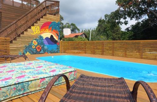 Praia do Rosa Cabin | Relax at Local da Lagoa Chalés e Lofts with Ocean Views