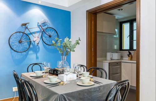 Xiangzhou District Apartment | Cozy Locals Boutique Apartment in Shijicheng No1