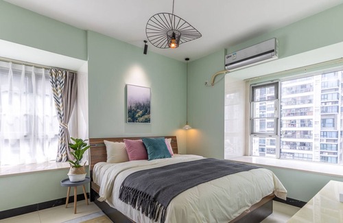Xiangzhou District Apartment | Locals Boutique Apartment Qianshan No.12