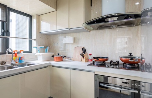 Xiangzhou District Apartment | Locals Boutique Apartment Huafa Plaza 6