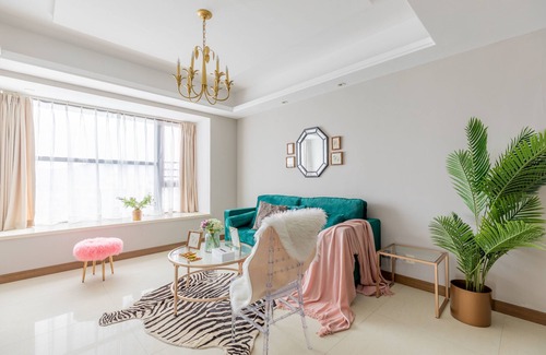 Xiangzhou District Apartment | Cozy Locals Boutique Apartment at Huafa Plaza 28