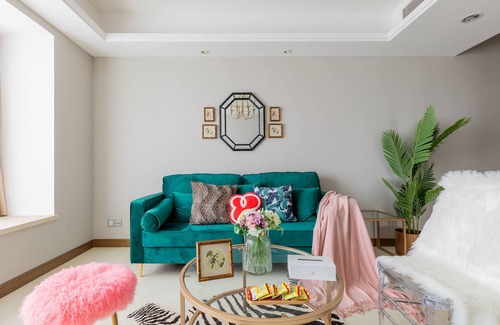 Xiangzhou District Apartment | Cozy Locals Boutique Apartment at Huafa Plaza 28