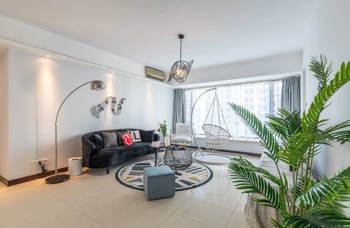 Xiangzhou District Apartment | Oceanfront Locals Boutique Apartment at Huafa Plaza