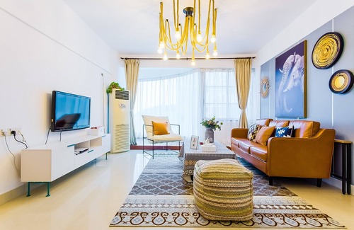 Zhuhai Jida Apartment | Cozy Locals Boutique Apartment at Jiuzhou Port with Ocean View