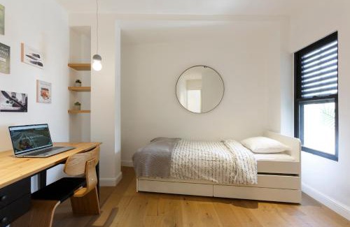 Old North Apartment | Exceptional AirTLV: Central Apartment with Balcony Awaits