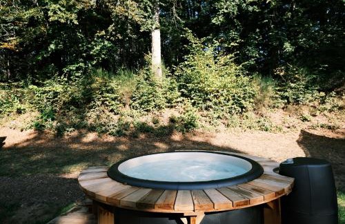 Liginiac Ski Chalet | Relaxing Lodge with Private Spa by Forest and Lake