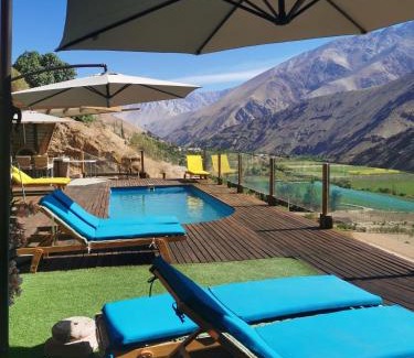 Paihuano Cabin | Relax at Lodge Nueva Elqui: Family-Friendly with Pool & Breakfast