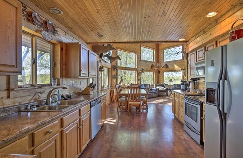 Wakenda Cabin | Discover Nature at Lodge on 240 Acres with Fire Pit & Deck