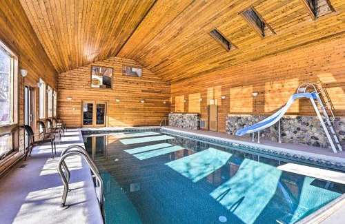 Merrimac House | Relaxing Lodge with Indoor Pool by Devils Lake Park