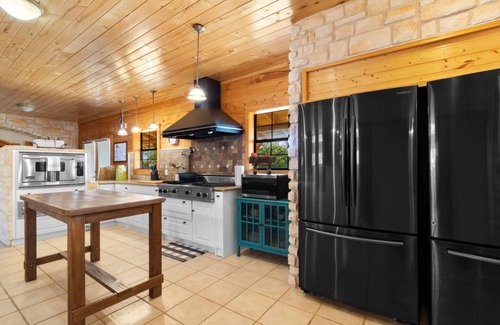 Dripping Springs Cabin | Lodge with shared amenities - pool, hot tub, hiking, pickle ball
