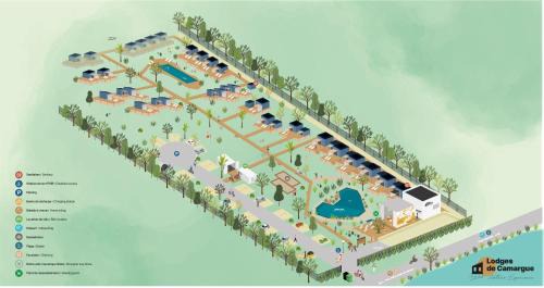Port-Saint-Louis-du-Rhone Hotel | Experience Comfort at Lodges de Camargue with Ocean Views