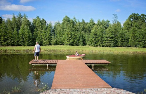 Gizycko House | Exceptional Lodges Zacisze I with Private Beach & Ocean Views