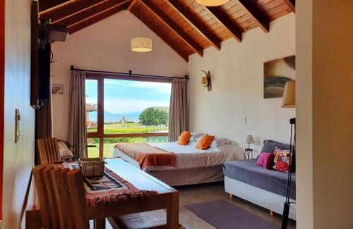 Dina Huapi Apartment | Oceanfront Escape at Loft 201 Los Notros - Rated 8.9/10