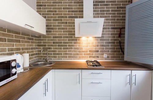 Dzerzhyns'kyi District Apartment | Cozy Loft Apartment Steps from Botanical Garden