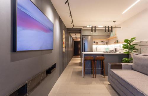 Jardim Oceania Apartment | Oceanfront Loft with Private Jacuzzi and Pool Access