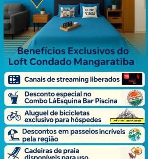 Sahy Apartment | Oceanfront Retreat at Loft Condado Mangaratiba - 4 Star Stay