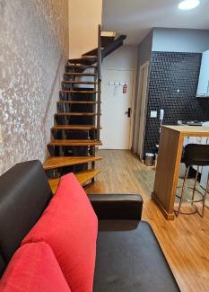Brooklin Novo Apartment | Stylish Loft Duplex NYC Berrini: Pet-Friendly Oasis