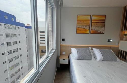 Gonzaga Apartment | Loft Executivo Moderno com Garagem - Coração do Gonzaga