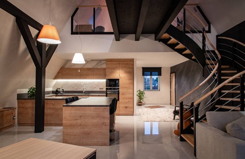 Wœrth Apartment | Charming Retreat at Loft - Gite Charles with Private Pool