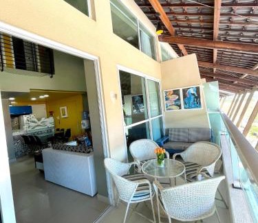 Porto de Galinhas Apartment | Incredible Duplex Villa with Ocean View and Pool Access