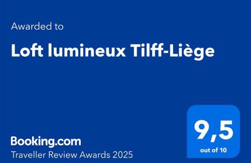 Tilff Apartment | Bright Loft in Tilff-Liège with Family-Friendly Amenities